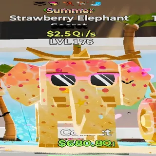 Strawberry Elephant Summer 5 Traits Fortnite Steal the Brainrot