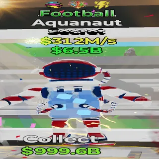 Aquanaut Football 3 Traits 312M/s lvl 1 Fortnite Steal the Brainrot