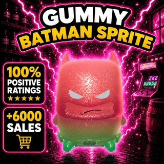 Gummy Batman Sprite