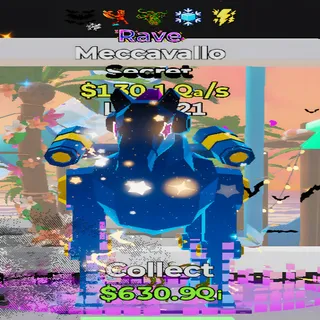 Meccavallo Rave 5 Traits Fortnite Steal the Brainrot