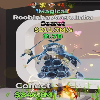 Fortnite Steal the Brainrot Roobinha Acerolinha Magical 5 Traits 211.7M/s