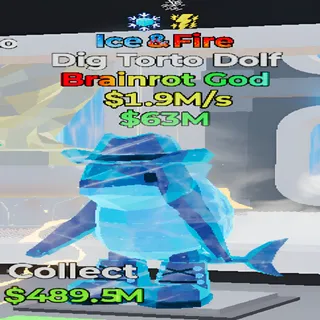 Dig Torto Dolf Ice & Fire 2 Traits Fortnite Steal the Brainrot