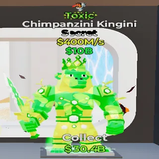 Chimpanzini Kingini Toxic 1 Trait Fortnite Steal the Brainrot