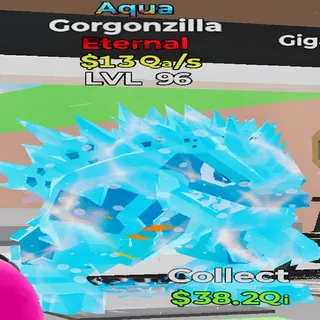 Gorgonzilla Aqua 13Qa/s lvl 96 Fortnite Steal the Brainrot