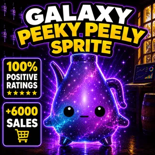 Galaxy Peeky Peely Sprite