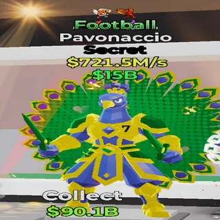 Pavonaccio Football 2 Traits Fortnite Steal the Brainrot