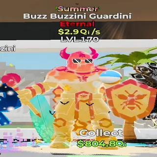 Buzz Buzzini Guardini Summer Fortnite Steal the Brainrot