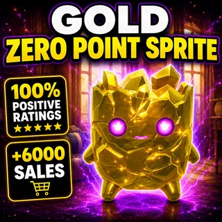 Gold Zero Point Sprite