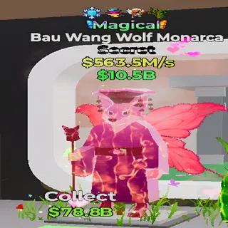 Bau Wang Wolf Monarca Magical 4 Traits Fortnite Steal the Brainrot