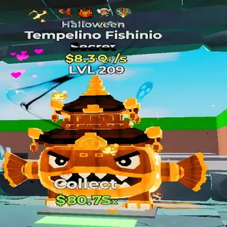 Tempelino Fishinio Halloween 4 Traits Fortnite Steal the Brainrot