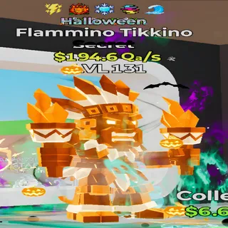 Flammino Tikkino Halloween 5 Traits Fortnite Steal the Brainrot