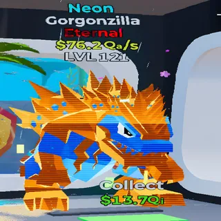 Gorgonzilla Neon Fortnite Steal the Brainrot