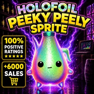 Holofoil Peeky Peely Sprite