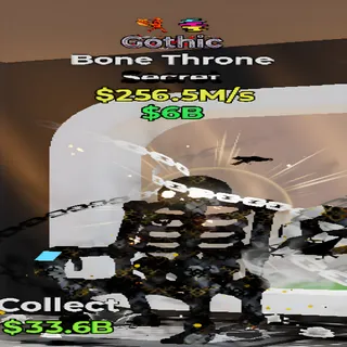 Bone Throne Gothic 2 Traits Fortnite Steal the Brainrot