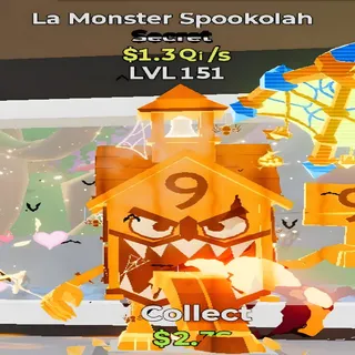 La Monster Spookolah Halloween 7 Traits Fortnite Steal the Brainrot