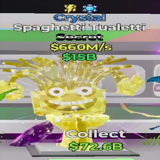 Spaghetti Tualetti Crystal 2 Traits Fortnite Steal the Brainrot