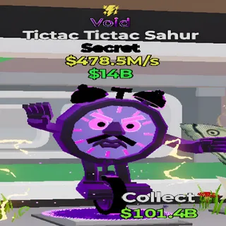 Tictac Tictac Sahur Void 1 Trait Fortnite Steal the Brainrot