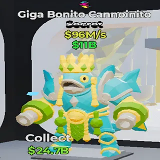 Giga Bonito Cannoinito 1 Trait Fortnite Steal the Brainrot
