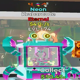 Krabarcade Neon 3 Traits Fortnite Steal the Brainrot