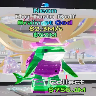 Dig Torto Dolf Neon 1 Trait Fortnite Steal the Brainrot