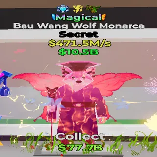 Bau Wang Wolf Monarca Magical 3 Traits Fortnite Steal the Brainrot