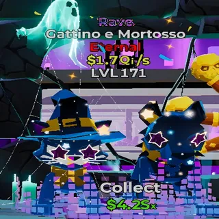 Gattino e Mortosso Rave Fortnite Steal the Brainrot
