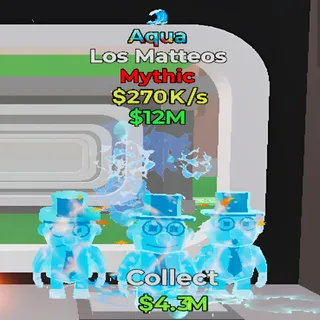 Los Matteos Aqua 1 Trait Fortnite Steal the Brainrot