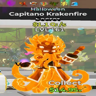Capitano Krakenfire Halloween 6 Traits Fortnite Steal the Brainrot