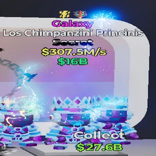 Los Chimpanzini Princinis Galaxy 2 Traits Fortnite Steal the Brainrot