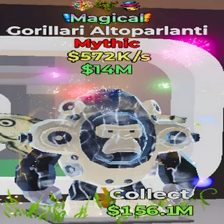 Gorillari Altoparlanti Magical 3 Traits Fortnite Steal the Brainrot