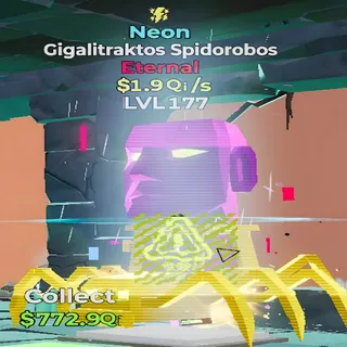 Gigalitraktos Spidorobos Neon 1 Trait Fortnite Steal the Brainrot