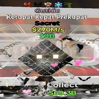 Ketupat Kepat Prekupat Gothic 5 Traits Fortnite Steal the Brainrot