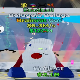 Belugelo Beluga Football 4 Traits Fortnite Steal the Brainrot