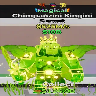 Chimpanzini Kingini Magical 3 Traits Fortnite Steal the Brainrot