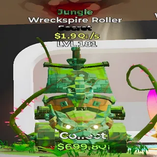 Wreckspire Roller Jungle Fortnite Steal the Brainrot