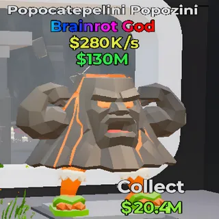 Fortnite Steal the Brainrot Popocatepelini Popozini Default 280K/s