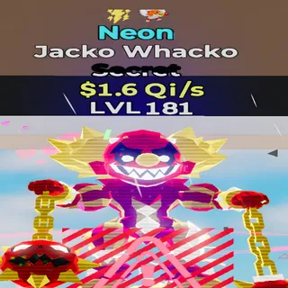 Jacko Whacko Neon 2 Traits Fortnite Steal the Brainrot