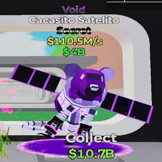 Fortnite Steal the Brainrot Cacasito Satelito Void 110.5M/s