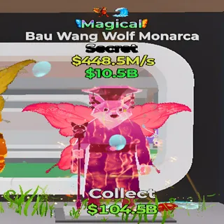 Bau Wang Wolf Monarca Magical 2 Traits Fortnite Steal the Brainrot
