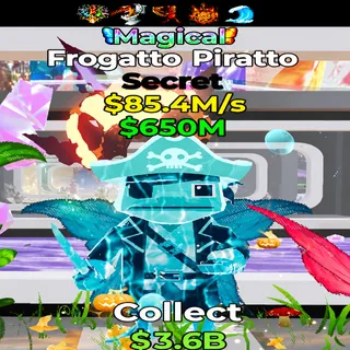Frogatto Piratto Magical 5 Traits Fortnite Steal the Brainrot
