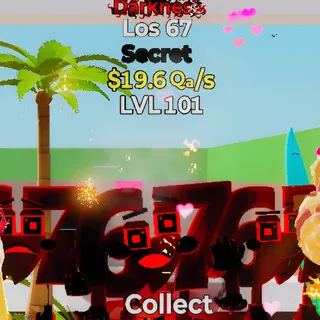 Los 67 Darkness 5 Traits 19.6Qa/s lvl 101 Fortnite Steal the Brainrot