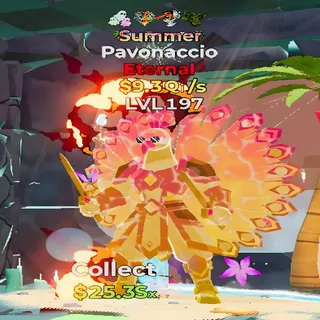 Pavonaccio Summer 4 Traits Fortnite Steal the Brainrot