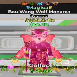 Bau Wang Wolf Monarca Magical 5 Traits Fortnite Steal the Brainrot
