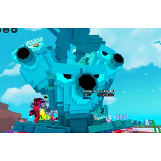 19.7KG (1OF1) COLOSSAL FROZEN BRUSSEL SPROUT (4.2M DPS / LEVEL 10) SECRET PLANT(RARE KG )