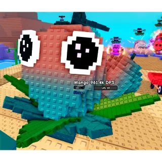 HUGE FROZEN MANGO 961.4K DPS 5.7KG MAX LEVEL PLANTS VS BRAINROTS