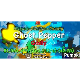 HUGE GHOST PEPPER 8.1x (GODLY)(MONEY MAKER)(63K/S)| CAPYBARAS VS PLANTS | INSTANT DELIVERY FAST & SAFE |