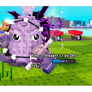 2.2KG FOGGY PINE-A-PRESENT 17.6K DPS LEVEL 1 LIMITED PALNTS PLANTS VS BRAINROTS