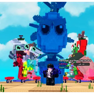 7.3KG HUGE DIAMOND PARTRIDGE IN A PEAR (746.7K DPS/ MAX LEVEL) LIMITED PLANT