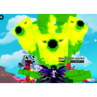 17.4KG COLOSSAL NEON BRUSSEL SPROUT (4.6M DPS/ LEVEL 10) PLANTS VS BRAINROTS