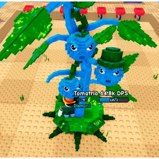 SEMI HUGE DIAMOND TOMATRIO 64.8K DPS 4.8 KG LVL 1 PLANTS VS BRAINROTS 